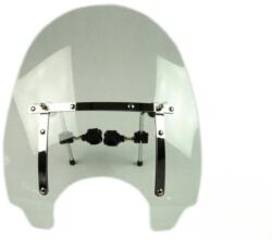WM Parbriz moto universal cu suporti chopper bobber cruiser mare (00001613)