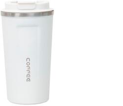 Z-tools Belső rozsdamentes termosz, űrtartalom 380ml, hőmérsékletjelző, hermetikus záródás, fehér / ZTS 8438 (ZTS8438)