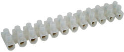 Tracon Flex. S30A-H-L H profil, 12 tag, 16mm2, 450VAC, 63A, PP 10 db/csomag natúr nyomólemezes sorozatkapocs (S30A-H-L) - pepita