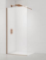 SAT Walk-in zuhanyparaván 80 cm szálcsiszolt rose gold SATBWI80MSPRRG (SATBWI80MSPRRG)