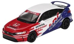 Mini GT Model de colecție Mini GT Contemporary: Automobile - Honda Civic TYPE R 2024 Pace Car HRC (LHD) (MGT01079LHD)