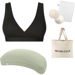  Moniel starterpack a kényelmes szoptatáshoz All black & Olive XXL méret