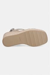 Calvin Klein сандали със скосена платформа WEDGE ESPAD 70 WEBBING LTH (HW0HW02901) - answear - 132,98 лв