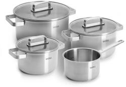 WOLL Set de vase pentru gătit STEEL, set de 4 buc, oțel inoxidabil, WOLL (WLSTSET002)