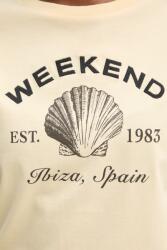 Weekend Max Mara Памучна тениска BORA (2615971042600) - answear - 136,89 лв