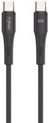T-PHOX Gentle USB-C/USB-C 60W kábel fekete (156517)