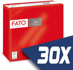 FATO Sztár szalvéta 2 rétegű 38x38cm piros 40 szál/csomag (30 csomag) - shopbazis
