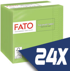 FATO Szalvéta 24x24cm almazöld 2 rétegű 100 lap/csomag (24 csomag) - shopbazis