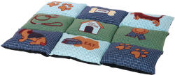 TRIXIE Covoras Patchwork, 80×55 cm, Albastru/Gri 37069
