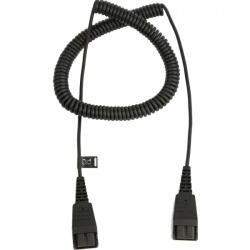 Jabra Extension Cable/2x Qd-kupplung 0 5 - 2m Spiral (8730-009)