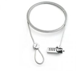 NATEC Cablu de securitate laptop Natec, lungime cablu 180 cm, material metal, gri (NZL-0226)
