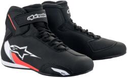 Alpinestars SEKTOR, fekete / fehér / fluo piros, 2025, 42, 5 (M130-571-425)