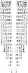 JSB Bijoux Strasszos láncok Swarovski kristállyal Crystal 61410149cr