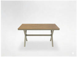  Alumínium kerti asztal 150 × 90 × 74 cm (ATO0364)