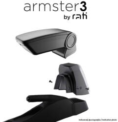 Rati Armster Consolă pentru cotiera mașinii Compatibil cu Peugeot 2008 în culoarea negru C05030B (C05030B)