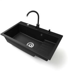 NERO Italia Gránit Mosogató - 80 cm - pepita - 65 490 Ft