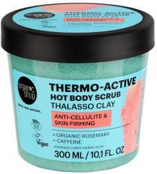 Organic Shop Thalasso Thermo-Active melegítő testradír agyaggal, 300 ml