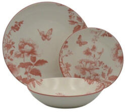 Tognana Moon Vie En Rose porcelán étkészlet 18 részes