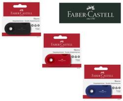 Faber-Castell Hegyező 2 lyukú Faber-Castell műanyag tartályos, vegyes szinek, 1db