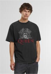 Mr. Tee Queen Logo Vintage Washed Loose Tee black