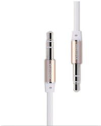REMAX 3, 5 mm jack-jack audio kábel 1 m fehér (155977)