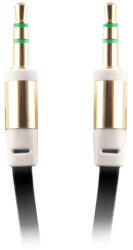  3, 5 mm-es jack audio kábel 1, 0 m fekete nagy kiszerelés (155900)