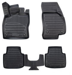  Covorase cauciuc tip tavita pentru Skoda Superb III (2015+) set 4 buc (201022-55)