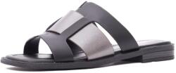Gryxx Papuci dama din piele naturala, Gryxx W1V1352-G17-6B 01-N, negru
