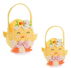 Decorer Set 2 gentute Puisori Paste 16x9x24 cm, 12.5x8x19 cm (A56.43.47B)