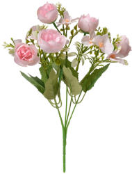 Clayre & Eef Buchet flori artificiale roz verzi 20x10x34 cm (6PL0367deco)