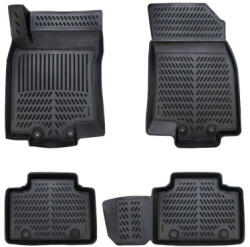  Set covorase tip tava din cauciuc pentru Nissan X-Trail T32 (2012-2021), negru (151122-13)