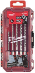 Milwaukee MX4 SDS-Plus 4 élű fúrószár Készlet 5 részes (5, 5 x 115 mm; 5, 5 / 6 / 7 / 8 x 160 mm) (4932498298) (4932500064) (4932500064)