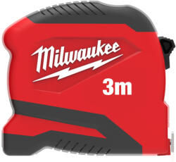 Milwaukee Compact Mérőszalag (2. generáció) 3 m / 16 mm (4932459591) (4932498776) (4932498776)