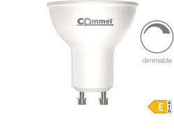 Commel LED izzó GU10, 7 W, 630 lm, 3000 K (WW), állítható fény. , 20 000 h, RA > 80, 220-240 V~ (305-759) (305-759)