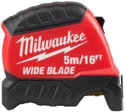 Milwaukee Prémium Széles Mérőszalag (2. gen) 5 m / 16 láb / 33 mm (4932471817) (4932499204) (4932499204)