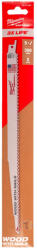 Milwaukee Szablyafűrészlapok THIN KERF 300/4, 2 mm Bimetál, Co 5 db, Szeges fa (48005037) (48475037) (48475037)