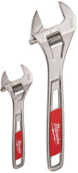 Milwaukee Állítható pofájú villáskulcs 2 részes készlet (150mm / 200mm) (48227400) (4932499519) (4932499519)