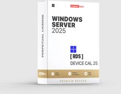Microsoft Windows Server 2025 - Rds Device Cal 25 (ep2-25062)