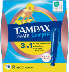 Tampax Compak Pearl Regular applikátoros tampon 16 db