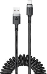 ACEFAST Cablu de date Acefast C14-04, USB-A la USB-C, 3A, 480Mbps, 1.2m, Negru (6974316283713)
