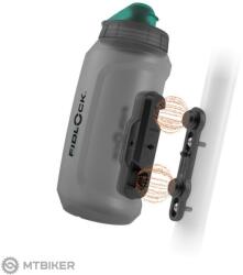 FIDLOCK TWIST SET Antibacterial kulacs + alap a vázra, 750 ml, füstös