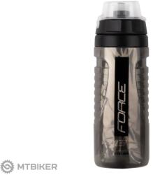 FORCE Meleg üveg, 500 ml, átlátszó fekete