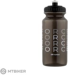 FORCE Enjoy üveg, 500 ml, átlátszó fekete