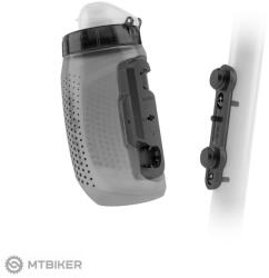 FIDLOCK TWIST SET kulacs, 450 ml, sötét + mágneses-csavaros kulacstartó vázra