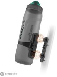 FIDLOCK TWIST SET Antibacterial kulacs + alap a vázra, 800 ml, füstös