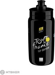 Elite FLY kulacs 550 ml, TdF térkép, fekete
