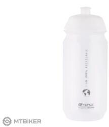 FORCE Bio Earthy kulacs, 500 ml, átlátszó/szürke