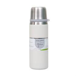 Z-tools Rozsdamentes belsejű termosz, űrtartalom 700ml, rozsdamentes acél tetővel, fehér / ZTS 8442 (ZTS8442)