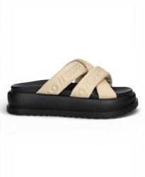 Buffalo Sandale casual damă Flatforme în Culoare Bej 1602278 (1602278)