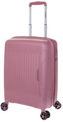Diplomat Valiză De Călătorie Cabina Mică Colecția New York Tough Roz Cu 4 Roți Înălțime 55 Cm (TD8001) Valiza